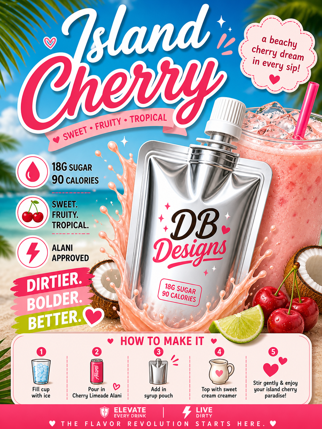 Dirty Alani Single Serve Syrup Pouch