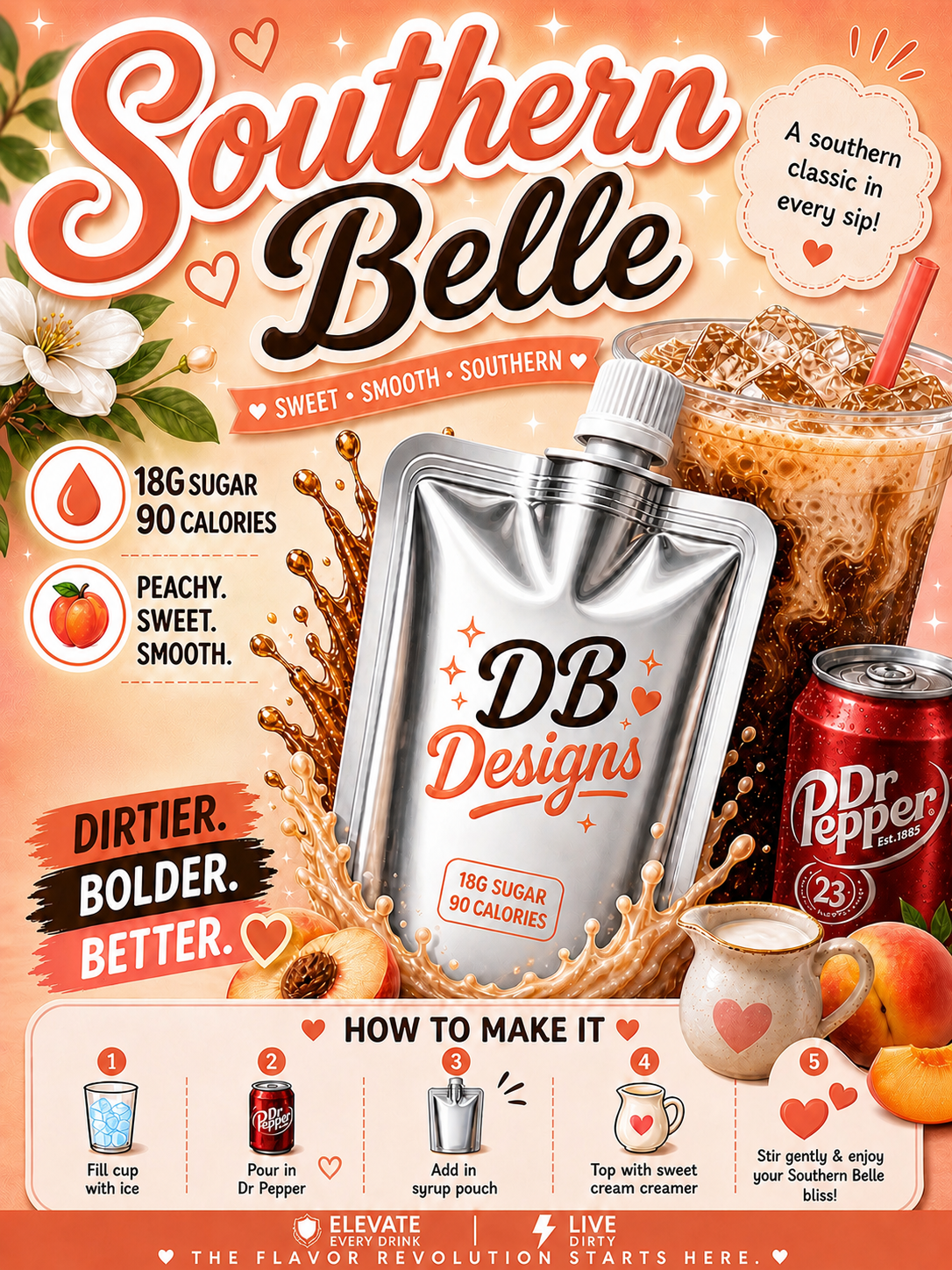 Dirty Soda Single Serve Syrup Pouch