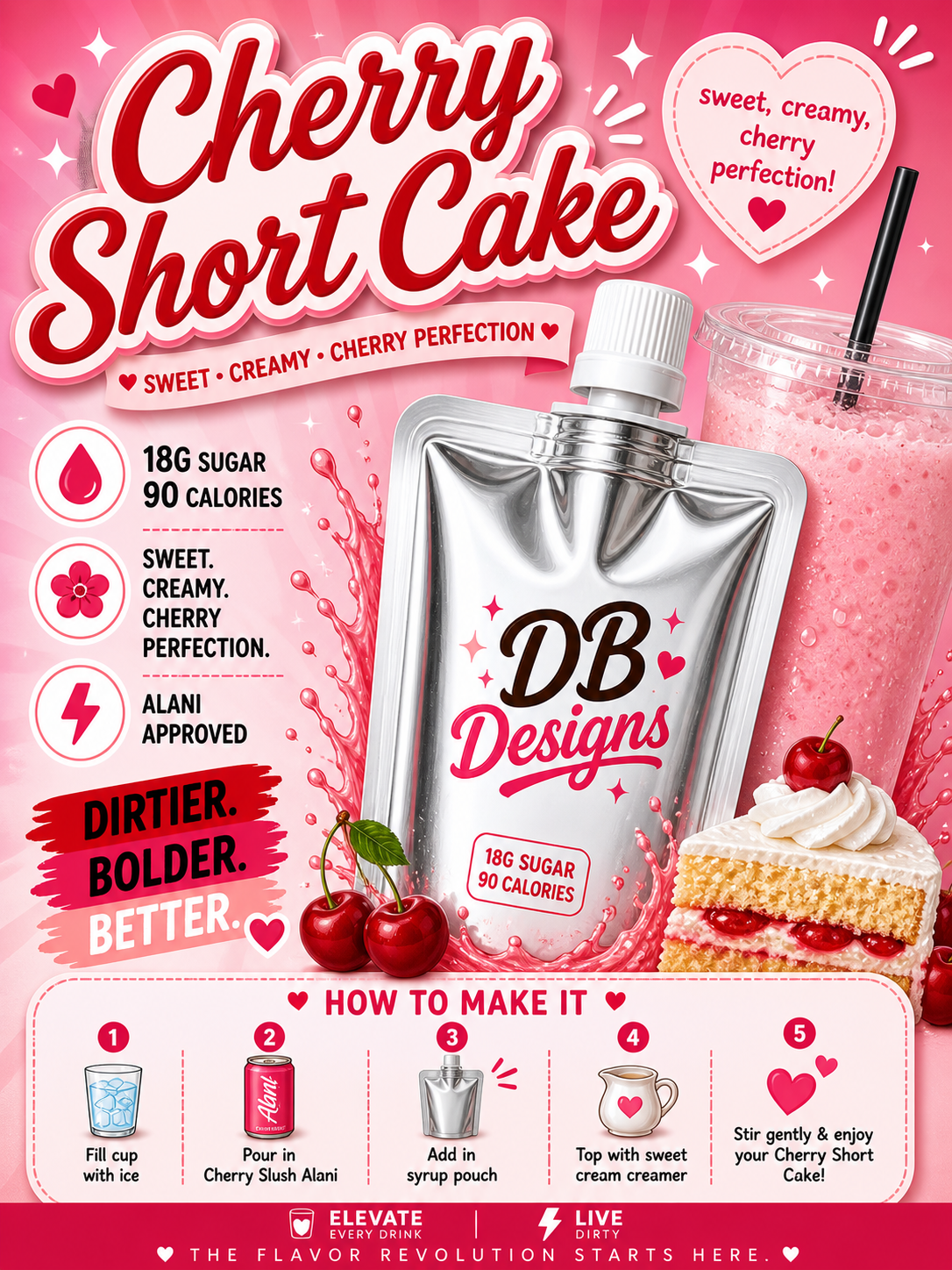 Dirty Alani Single Serve Syrup Pouch