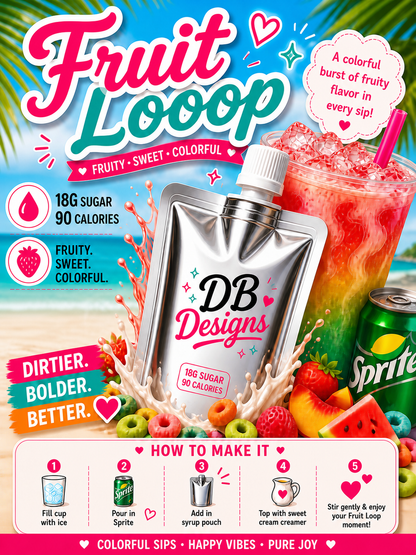 Dirty Soda Single Serve Syrup Pouch