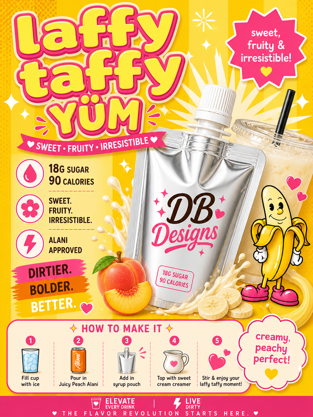 Dirty Alani Single Serve Syrup Pouch
