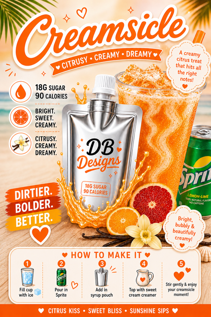 Dirty Soda Single Serve Syrup Pouch