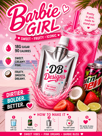 Dirty Soda Single Serve Syrup Pouch