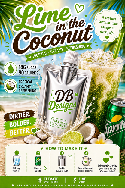 Dirty Soda Single Serve Syrup Pouch