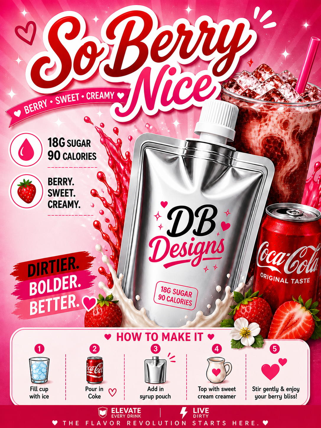 Dirty Soda Single Serve Syrup Pouch