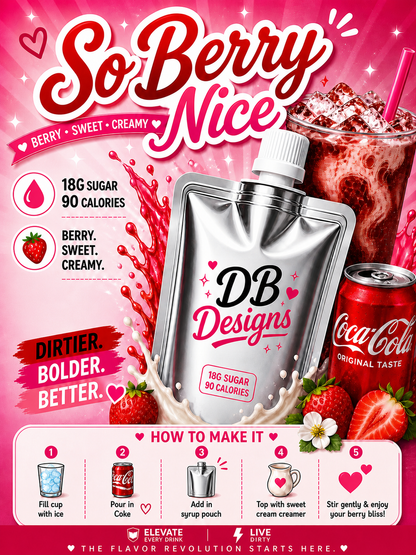 Dirty Soda Single Serve Syrup Pouch