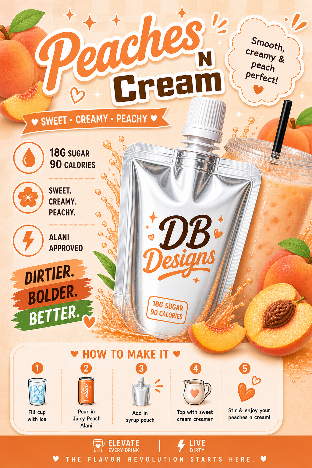 Dirty Alani Single Serve Syrup Pouch