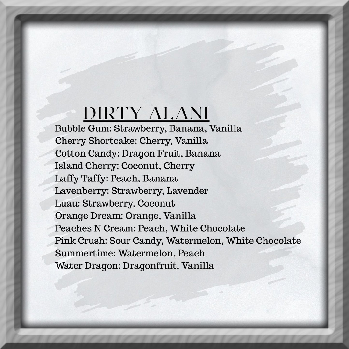 Dirty Alani Starter Kits