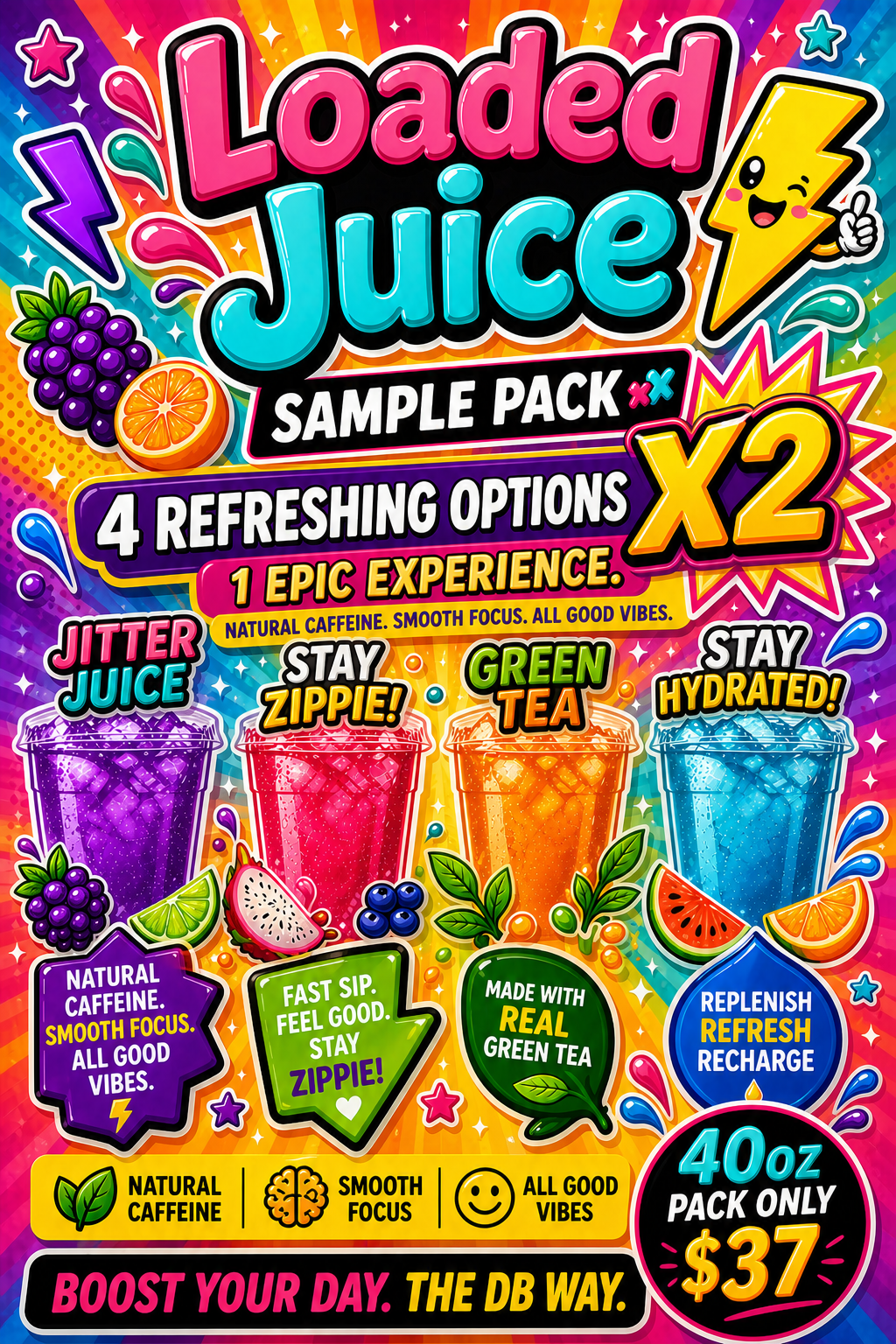 40oz Mystery Sample Pack