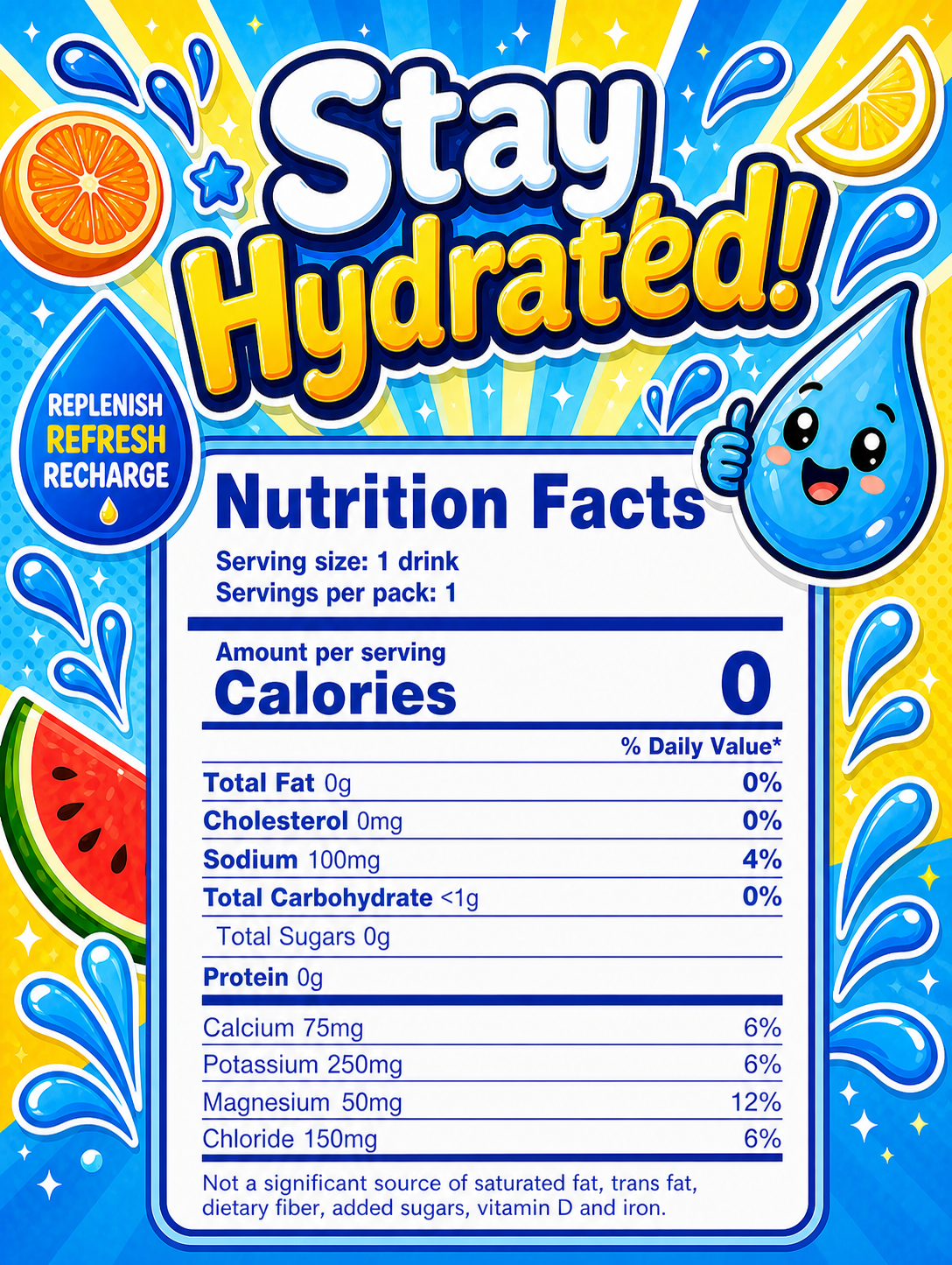 Hydration- 20oz