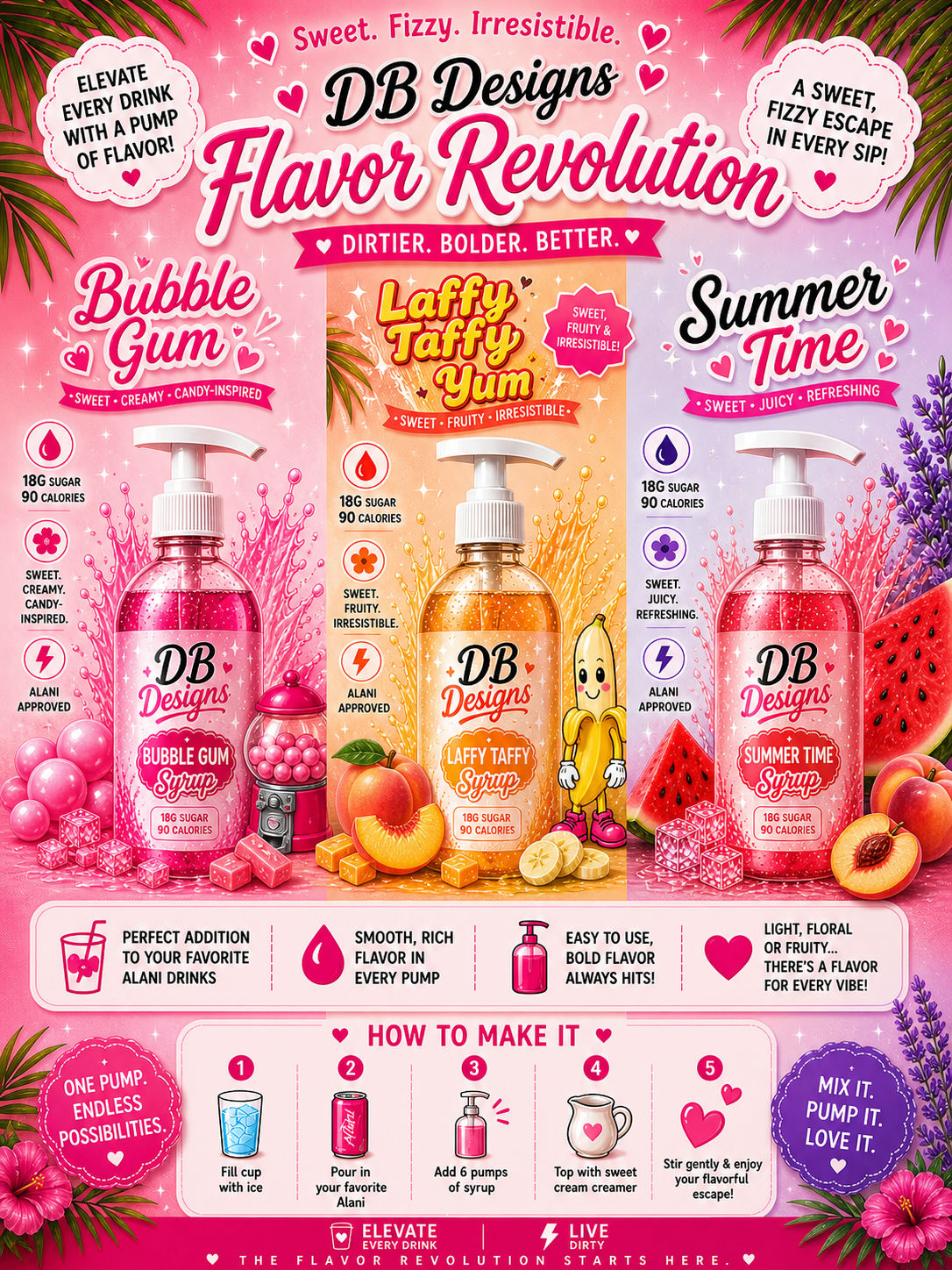 Dirty Alani Syrups