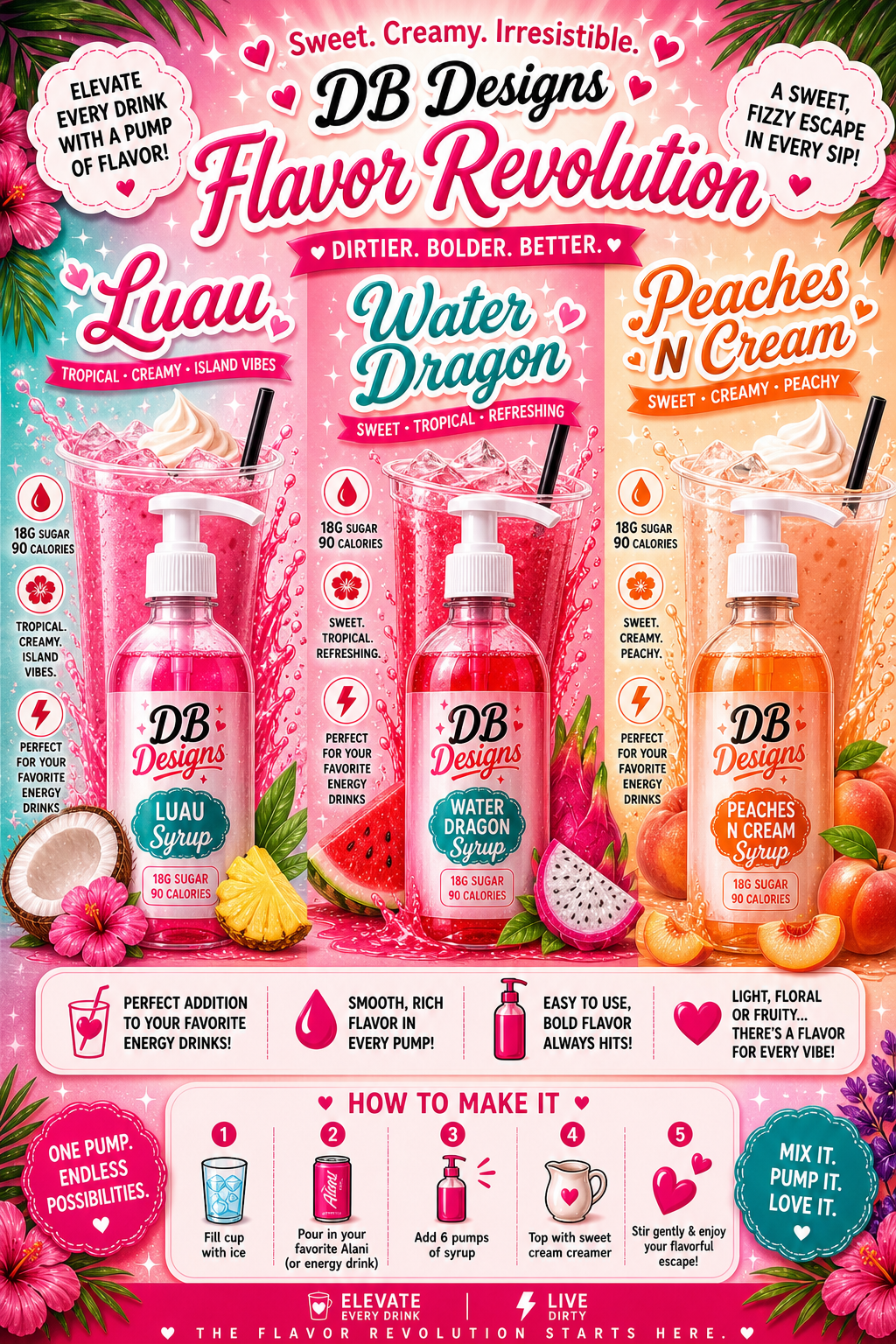 Dirty Alani Syrups