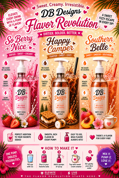 Dirty Soda Syrups