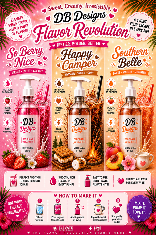 Dirty Soda Syrups
