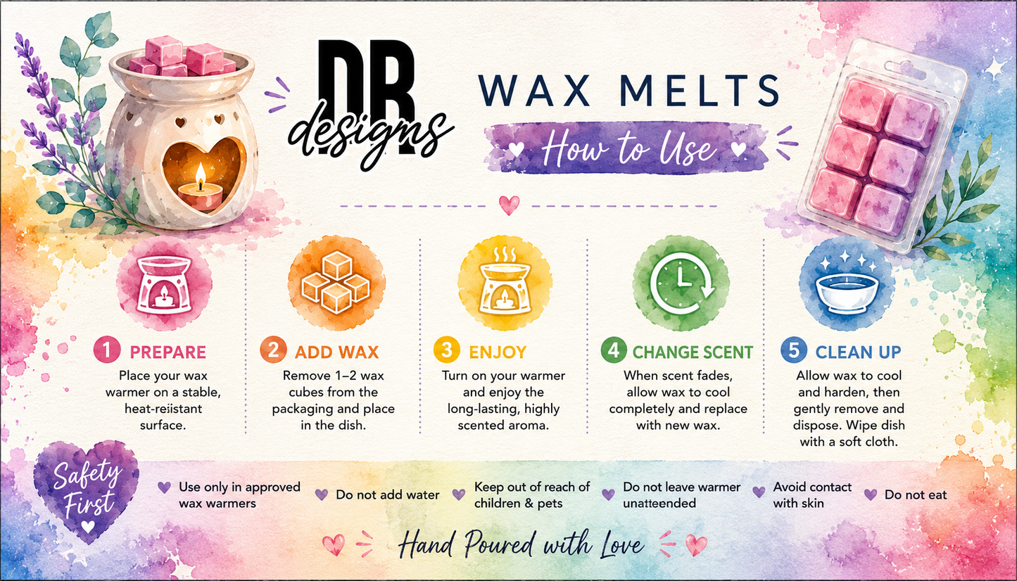 Wax Melts-               sold by the bar